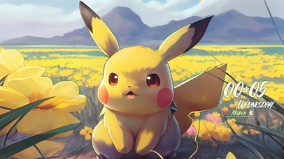 超可爱花田皮卡丘