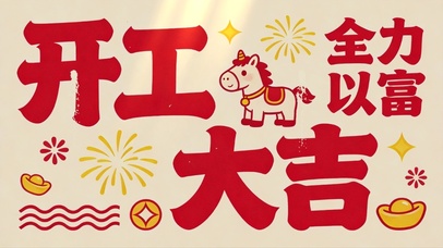 开工大吉，全力以富