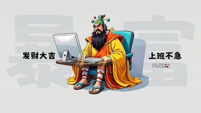 发财大吉 上班不急