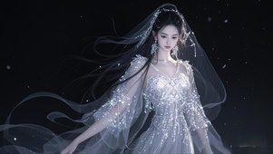 仙气飘飘的少女