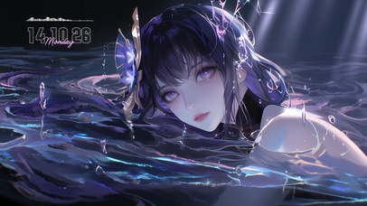 水中女孩雷电将军