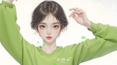 4K时尚靓丽少女