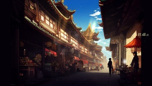 美好的城镇