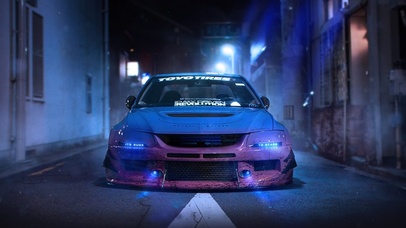 夜晚JDM的舞台