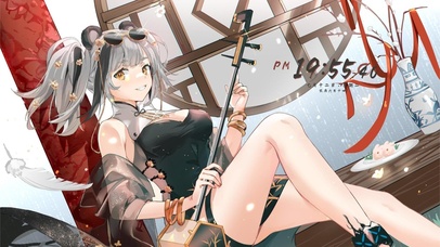 古风长腿美少女