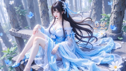 春天林中仙女姐姐