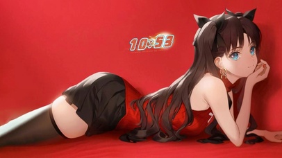 二次元美少女4K护眼壁纸