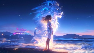 狮子座女孩