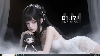 女孩和她的娃娃