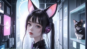 猫女孩