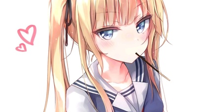 金发美少女