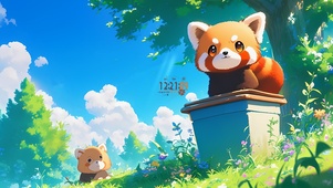 森林小浣熊