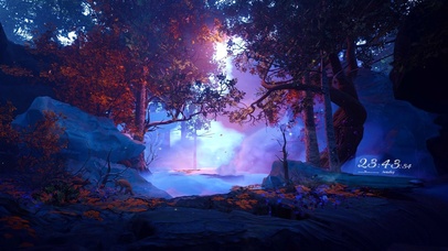 治愈唯美秘境枫林