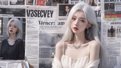 小陆最爱报纸女孩