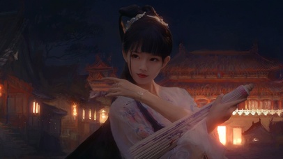 4k唯美治愈古装美女