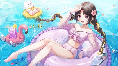 夏日清凉美少女