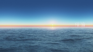 海上日出