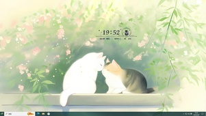 清新可爱猫咪