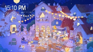 兔兔们的圣诞夜
