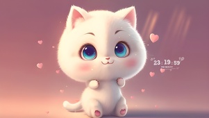 4k可爱小萌兔