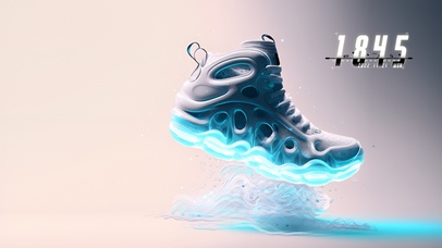 蓝梦 悬浮篮球鞋