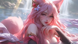 唯美治愈阿狸