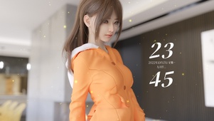 可爱萝莉女孩