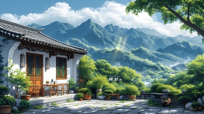 4K唯美静谧中式小院
