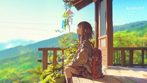 唯美风铃少女