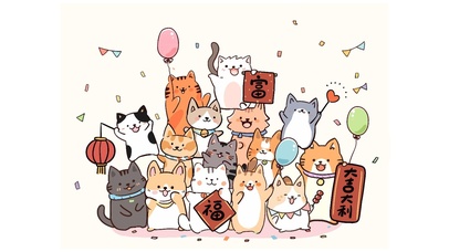 大吉大利猫猫