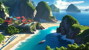 蓝海古镇