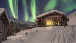 雪中小屋