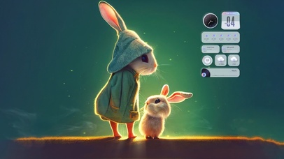 治愈可爱大兔叽 小兔叽