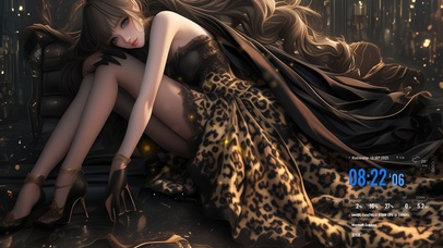 她像夜市口的霓虹倒影