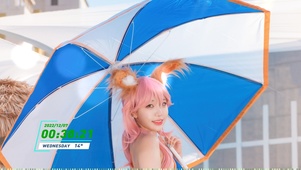 夏日清纯美女