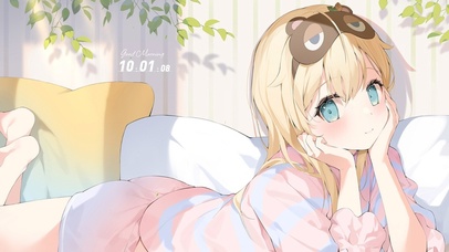 4k阳光可爱小女孩