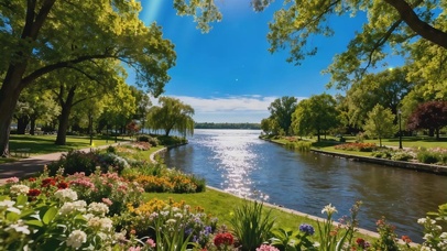 治愈河畔，温柔满溢