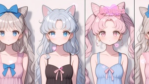 美少女的换装