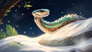 敦煌系列之蛇