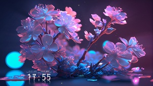水晶花