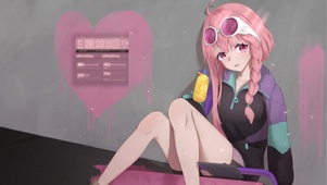 可爱运动少女