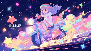 追逐彩虹星