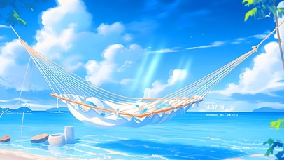 4k 海边惬意时光