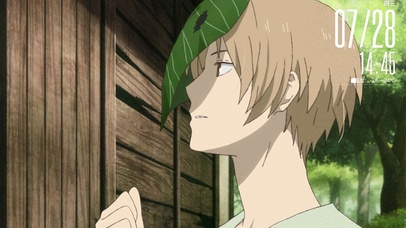 微风绕发 轻叩木门 夏目