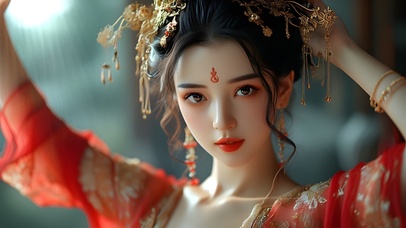 古风美女艺术人生8