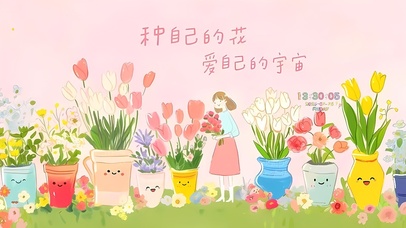 种自己的花 爱自己的宇宙