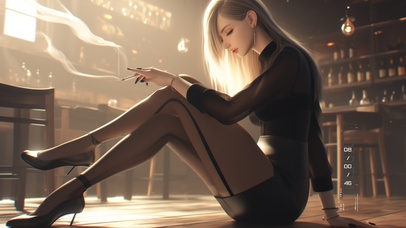 妖娆动人，仪态万方