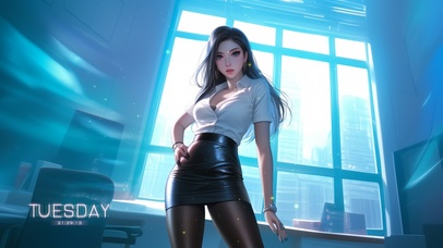 淡眉如秋水，玉肌伴轻风