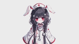 受伤的兔子