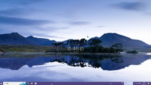 湖面如镜—【主题桌面】